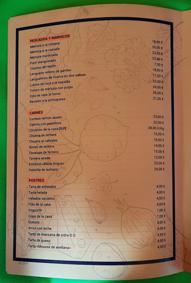 Menu Restaurante La Pomarada-4